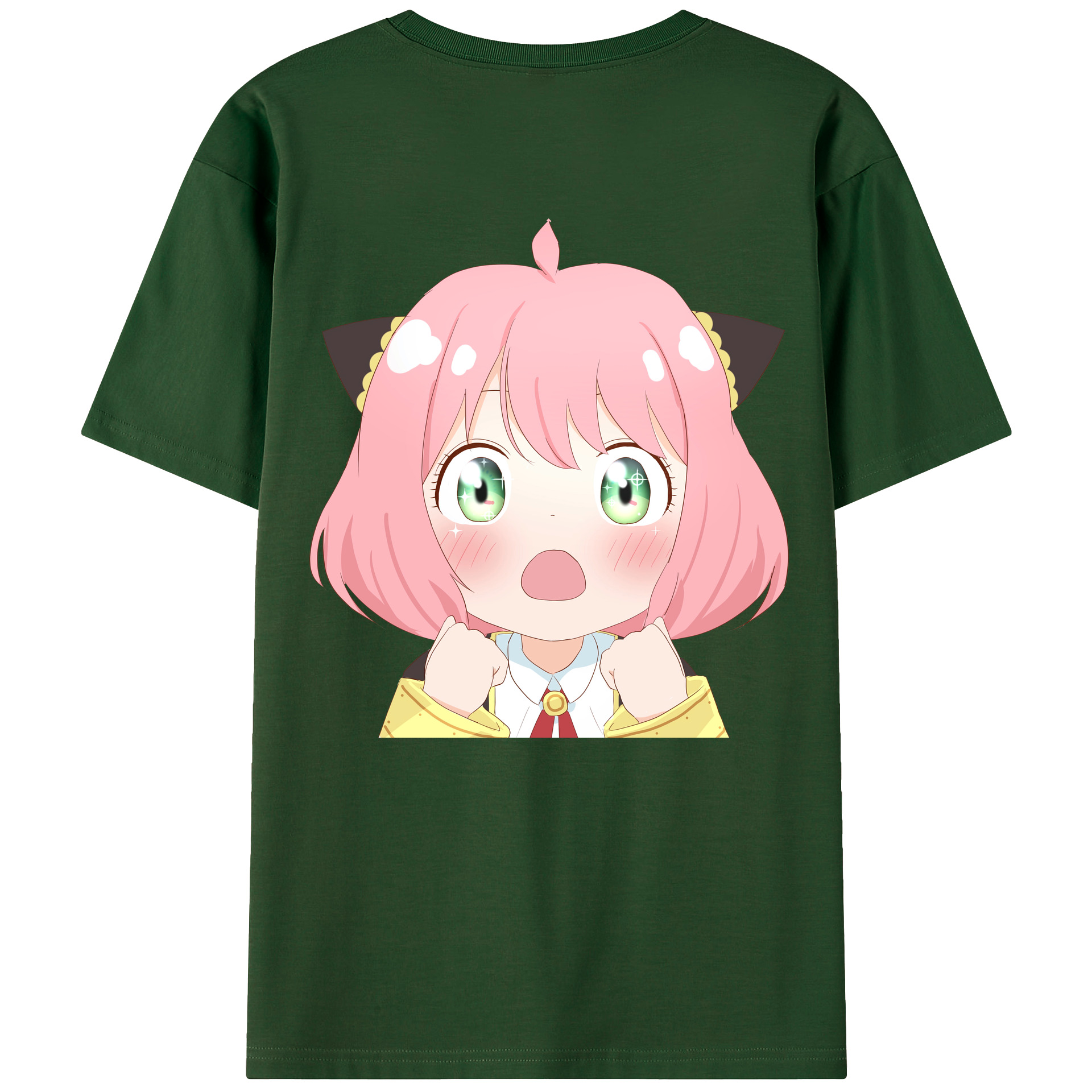 （画像用） SPY×FAMILY间谍家家酒 綿100％半袖Tシャツ（背面プリント）